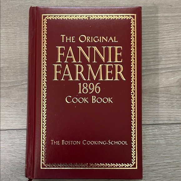 Fannie Farmer 1896 Cook Book - Classic Red Edition - Picture 10 of 12